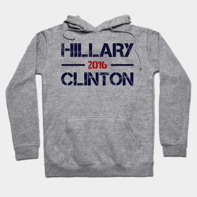 Hillary Clinton 2016 Hoodie by ESDesign